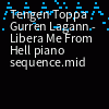 Online Sequencer Tengen Toppa Gurren Lagann Libera Me From Hell Piano Sequence Mid