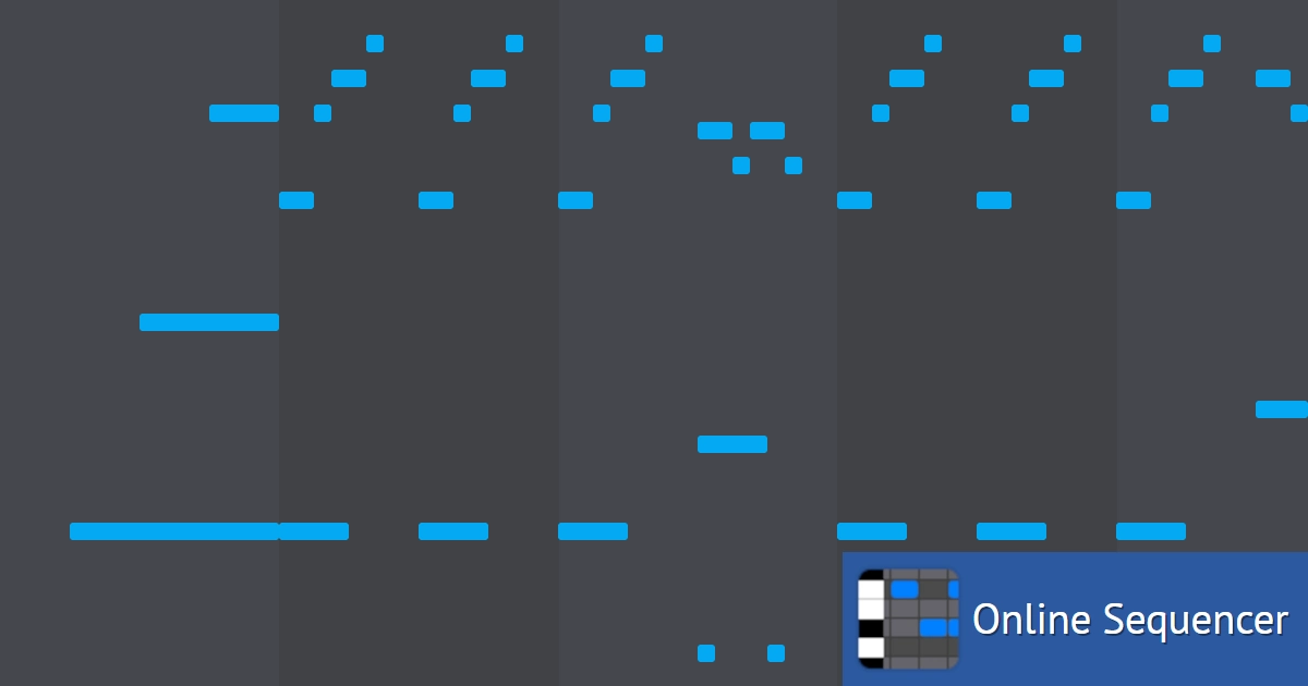 Turn The Lights Off - Tally Hall - Online Sequencer