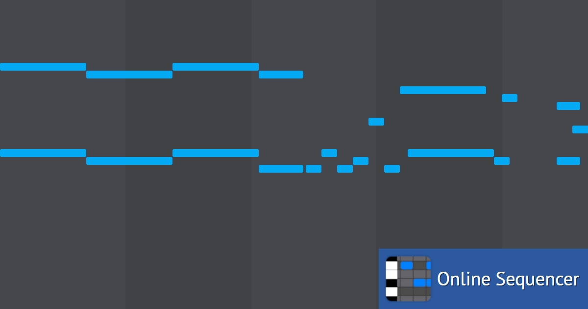 Piano Tiles Online Sequencer