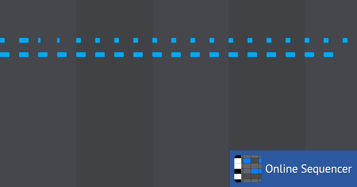 Rush E - Online Sequencer