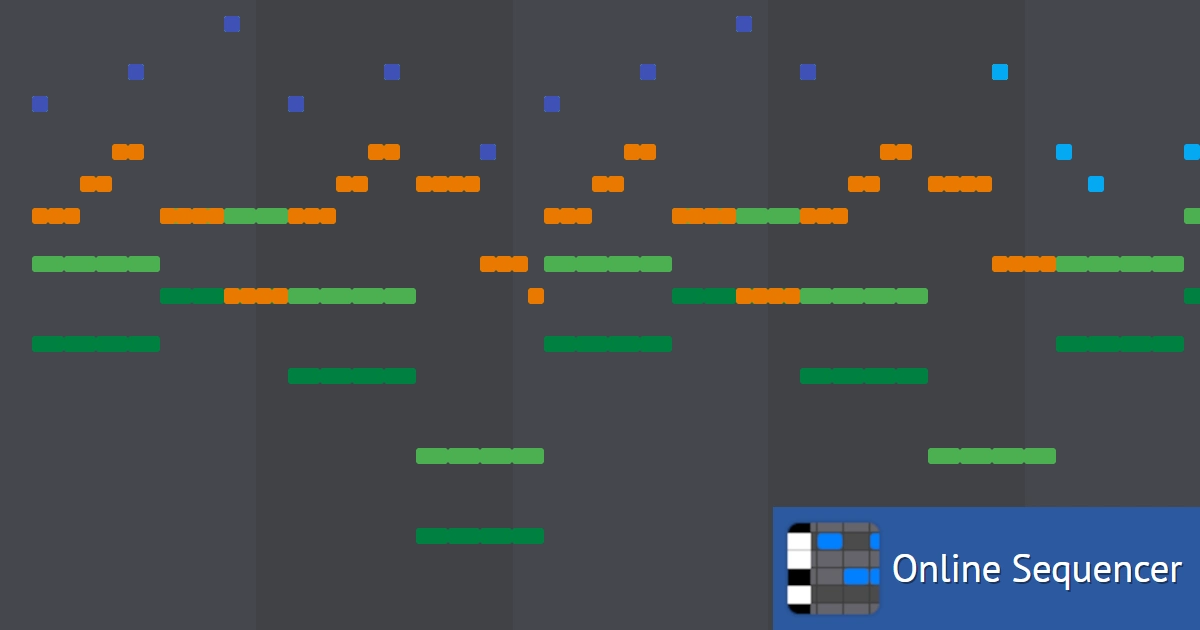 F Major Watch me - Online Sequencer