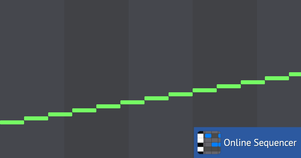 FNF Chromatic Scale Maker - Online Sequencer