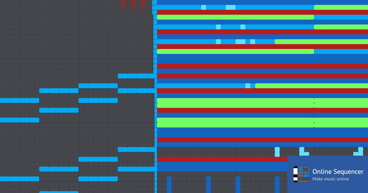 [Black MIDI] Tau - Online Sequencer