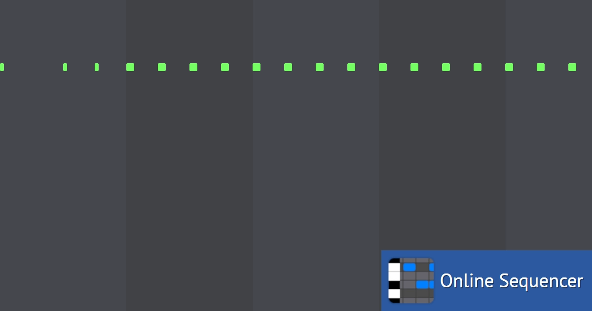 rush e 8 bit square - Online Sequencer