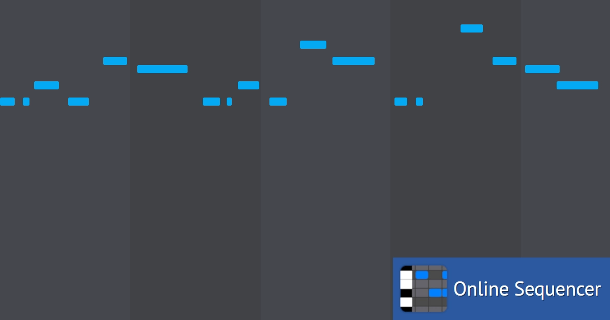 Happy Birthday MIDI - Online Sequencer