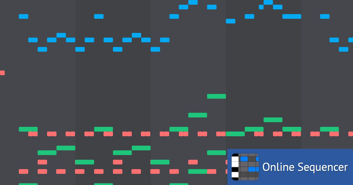 Dark MIDI Pou Memory Theme.mid - Online Sequencer