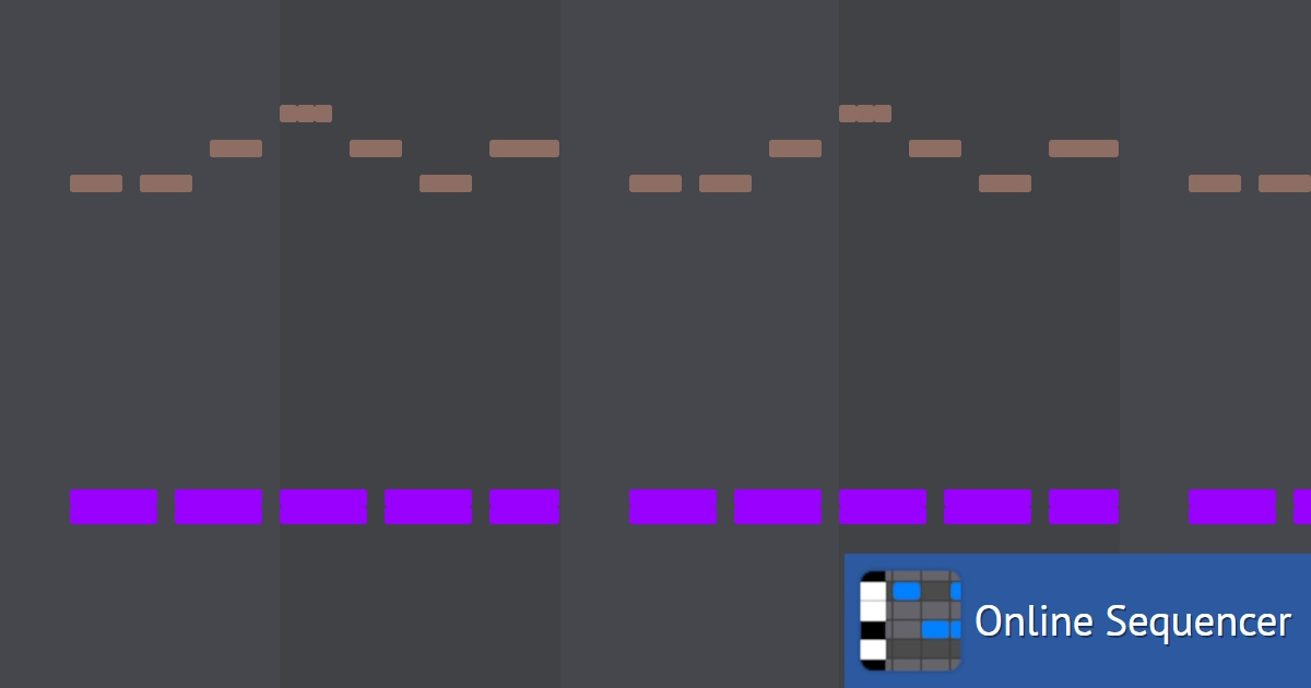 toy soldier theme - Online Sequencer