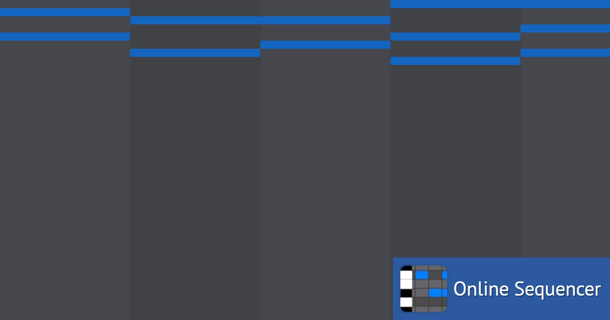 see if this sounds good later - Online Sequencer