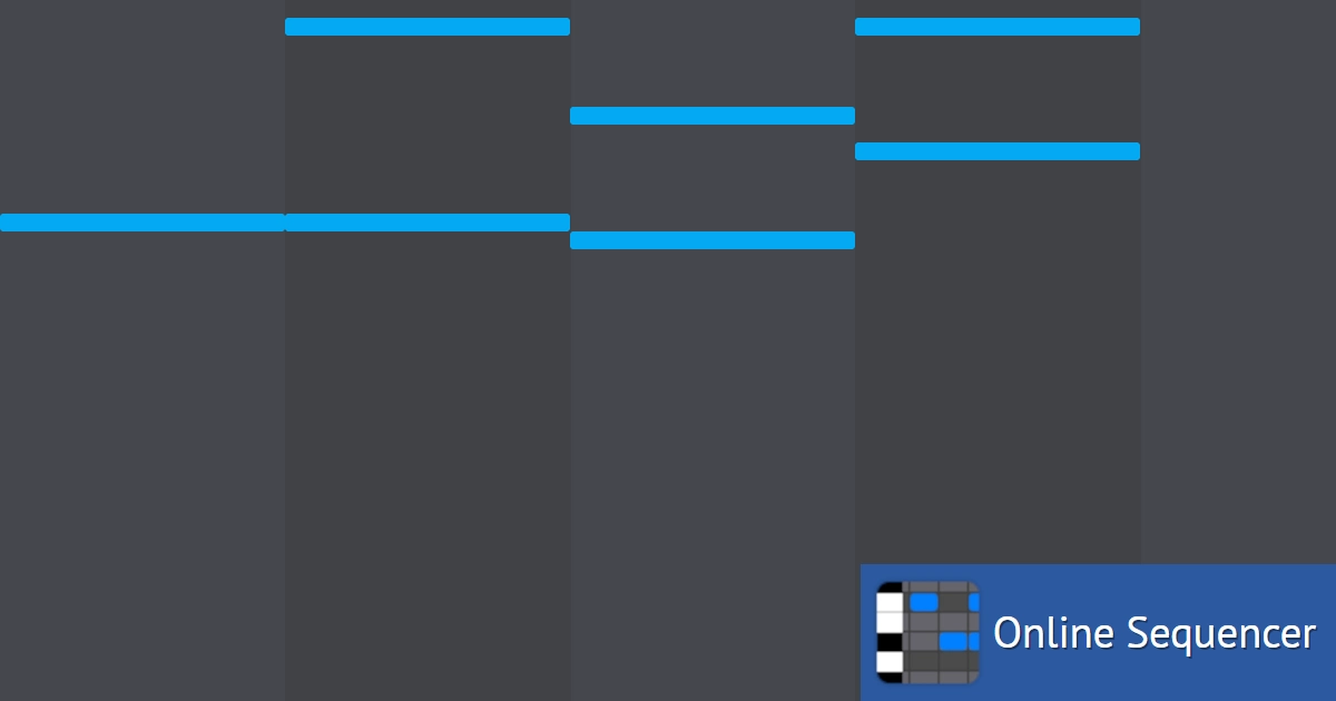 piano test 1 - Online Sequencer