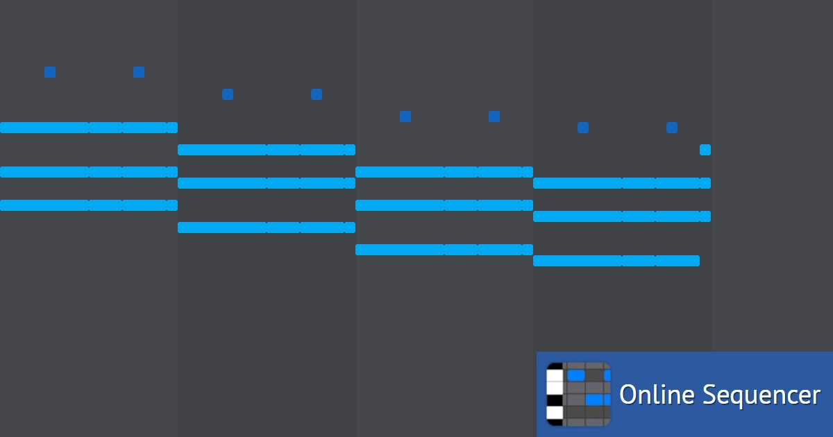 a mix of classic and modern versions of onlinesequencer.net instruments ...