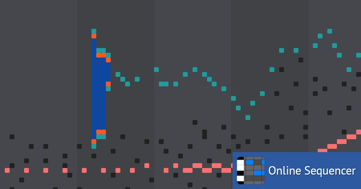 Pew pew with added music box and added drum and added bass guitar