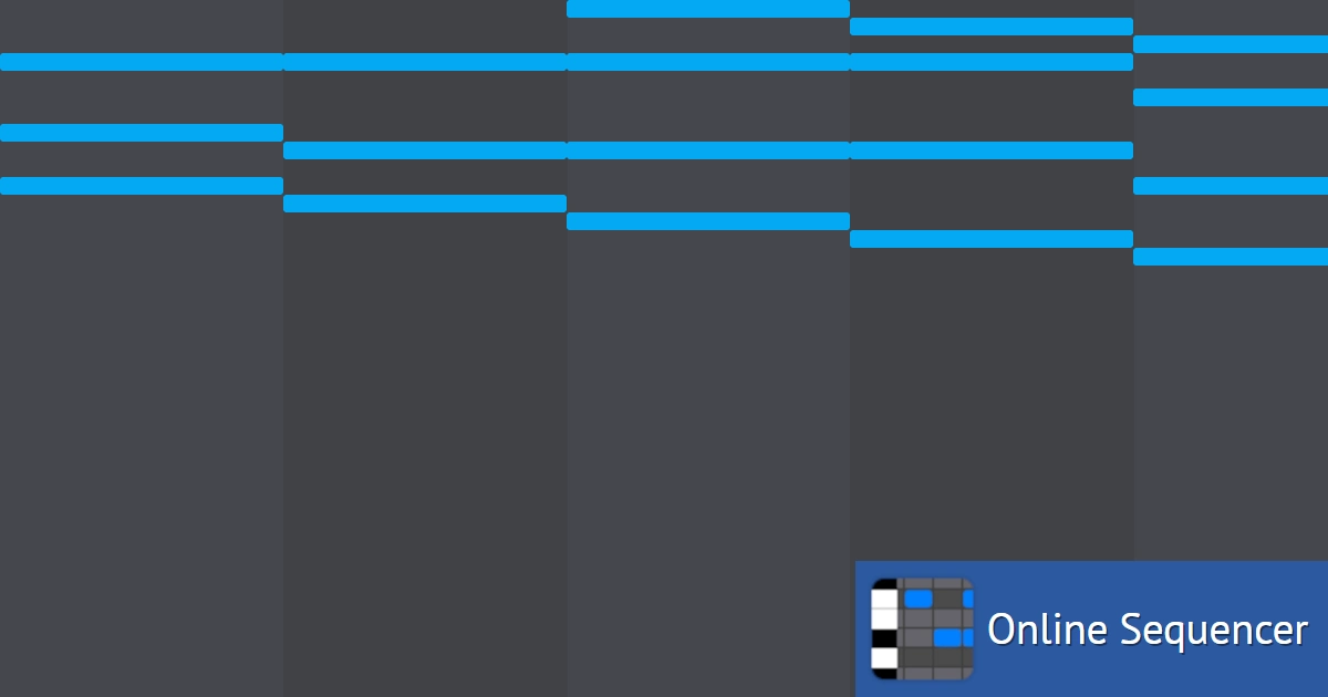 Sad Chord Progression - Online Sequencer