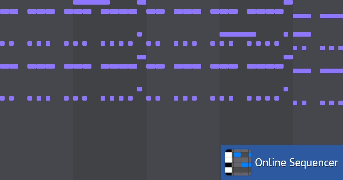 Undertale OST: 087 - Hopes and Dreams - Online Sequencer