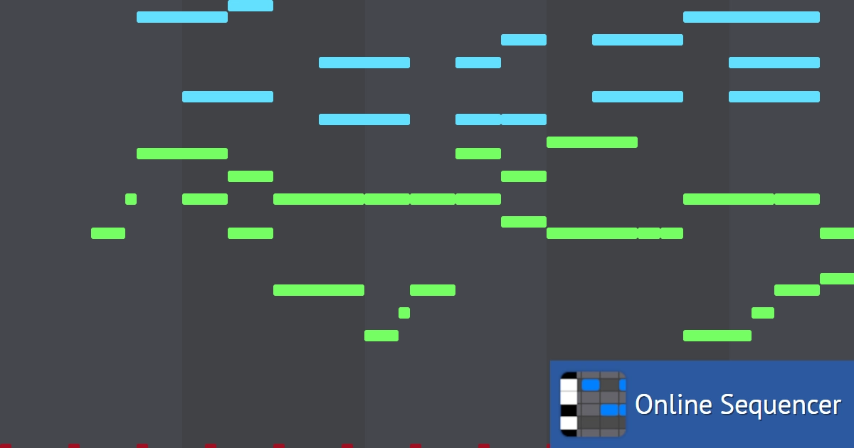 Star Spangled Banner - Inverted & 8-Bit - Online Sequencer