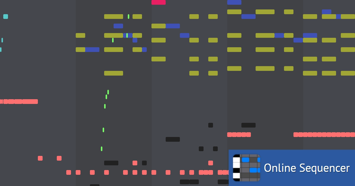 TPOT Intro In D Minor (Midi by RedCubeObjectThingy51) - Online Sequencer