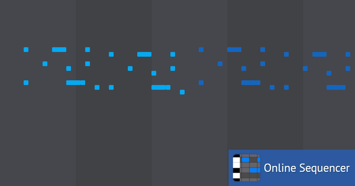 Piano console online sequencer