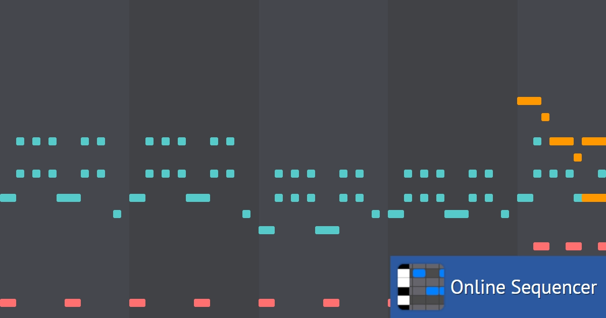 Dark MIDI - Down into the Jungle - Online Sequencer