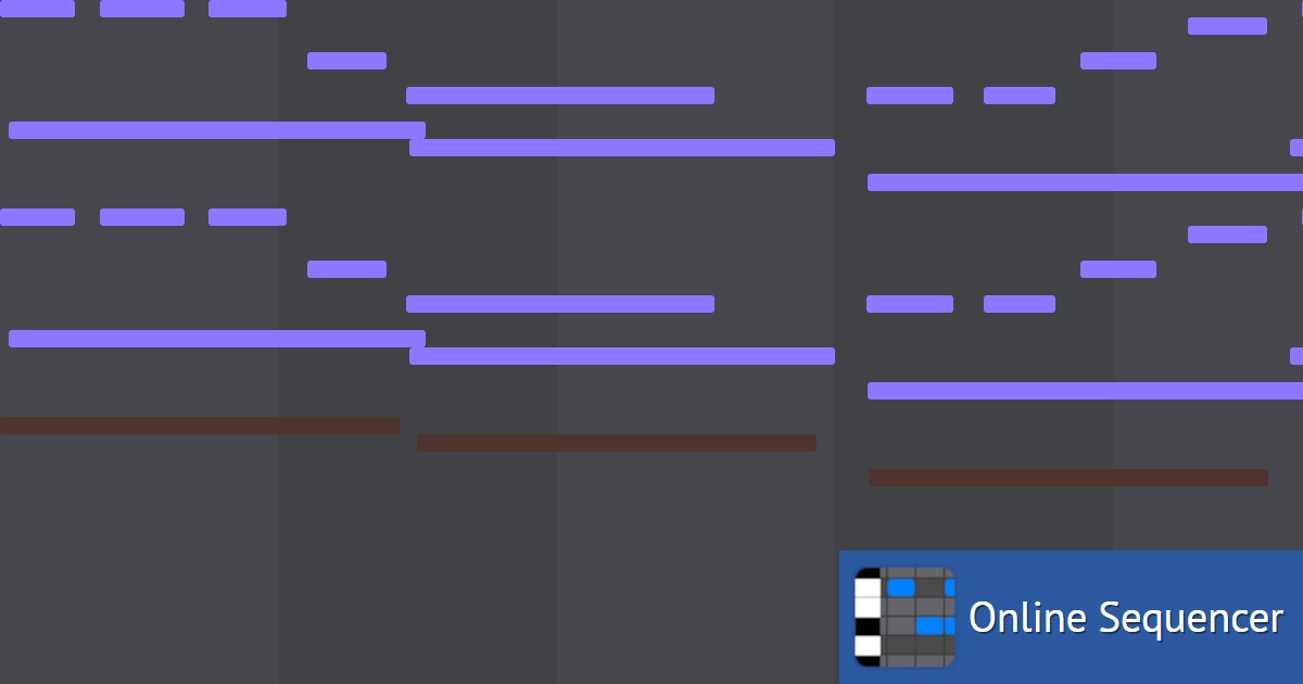 Piano roll - Online Sequencer