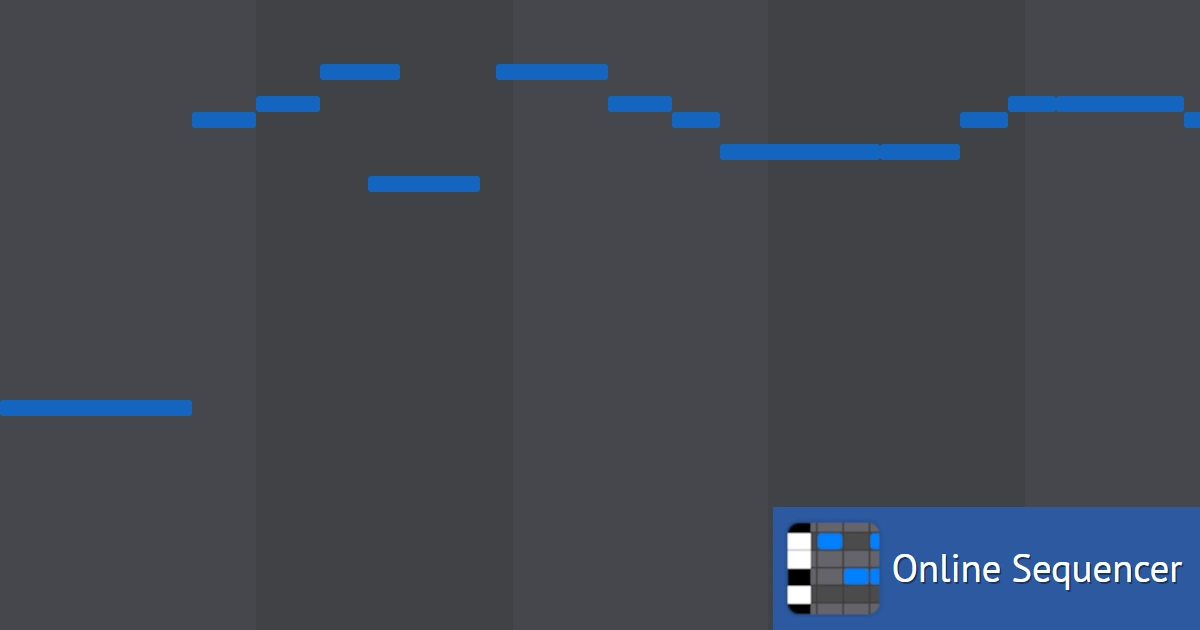 Hymn of Praise Piano Chorus Online Sequencer