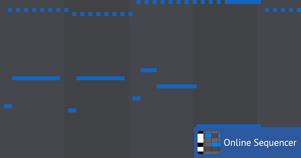 Somewhere Only We Know - Lily Allen - Online Sequencer