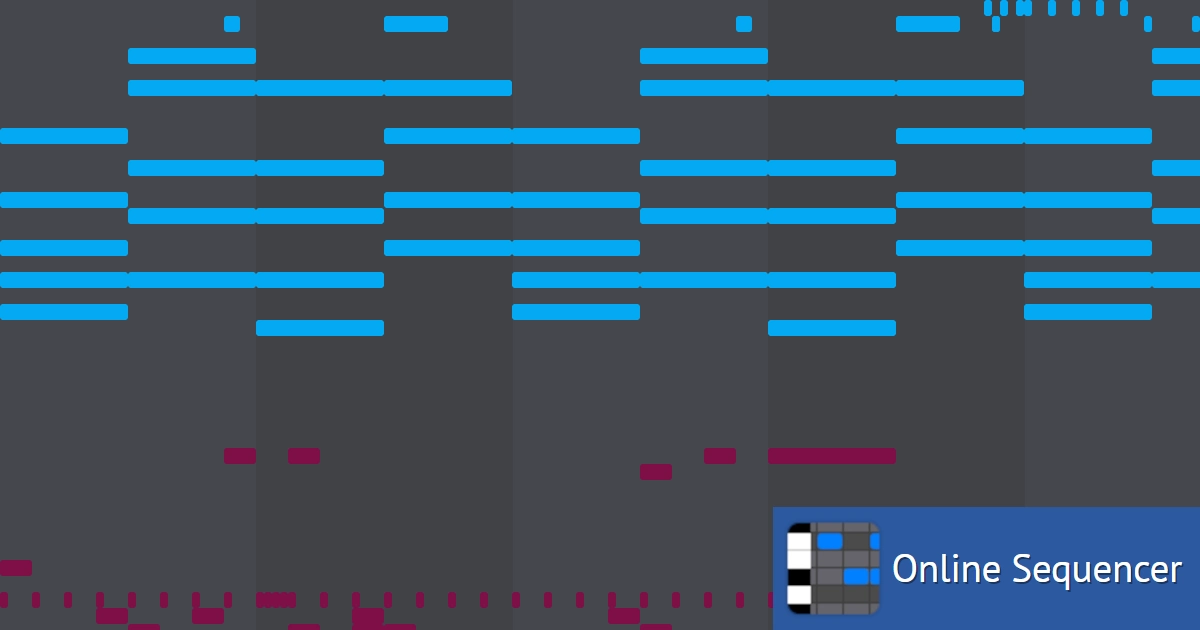 ShujaaAndFriends – Intro (slowed and reverb) - Online Sequencer