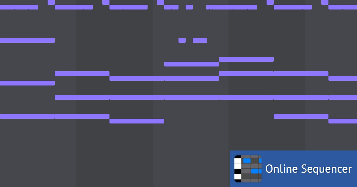 Gigachad Theme - Online Sequencer