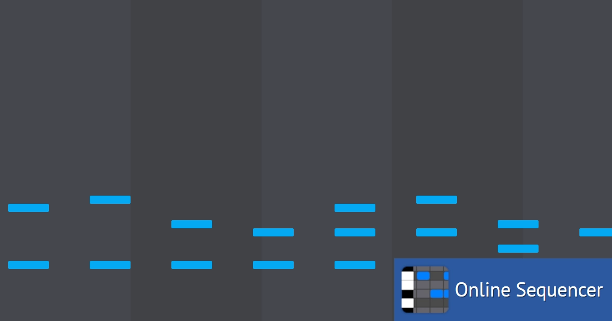 Piano roll - Online Sequencer