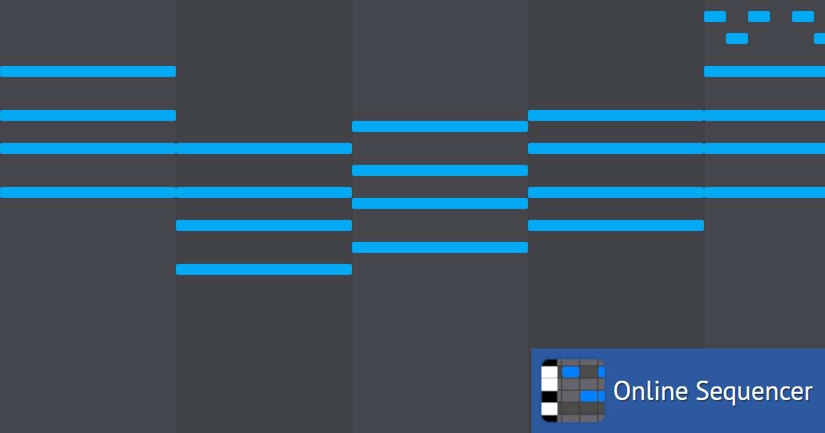 Tau 2 the song with arts - Online Sequencer