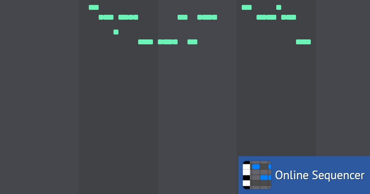 Grey Midi Gegagedigedagedago Meme Online Sequencer