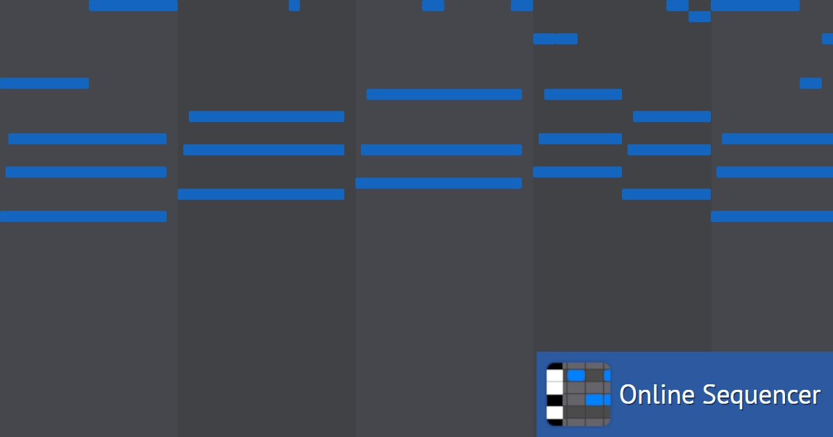 An Enigmatic Encounter Piano - Online Sequencer