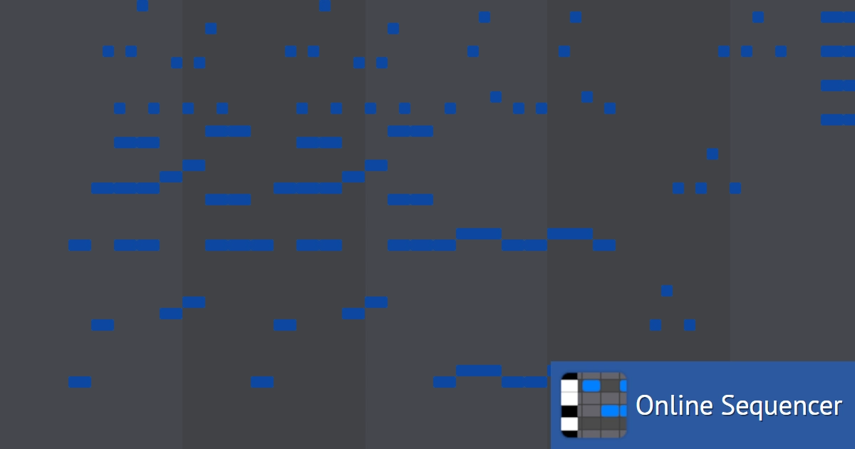 Scott Joplin - Maple Leaf Rag (1899) - Online Sequencer