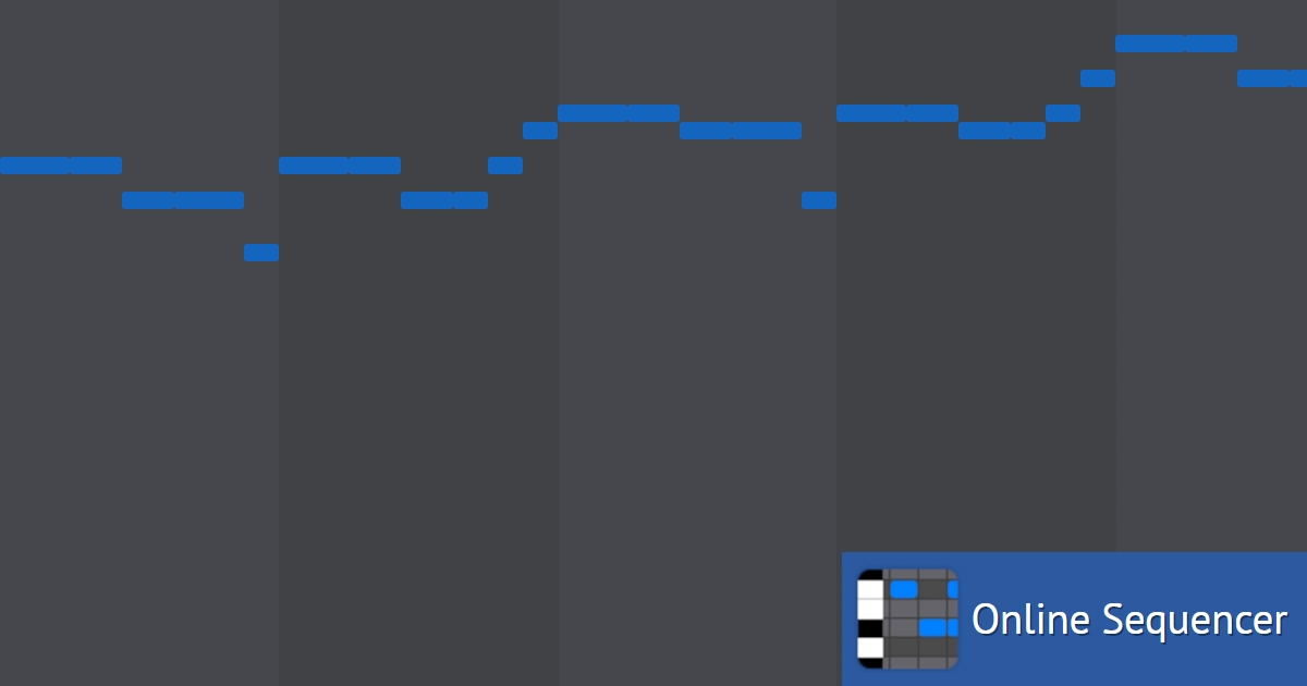 Piano roll - Online Sequencer