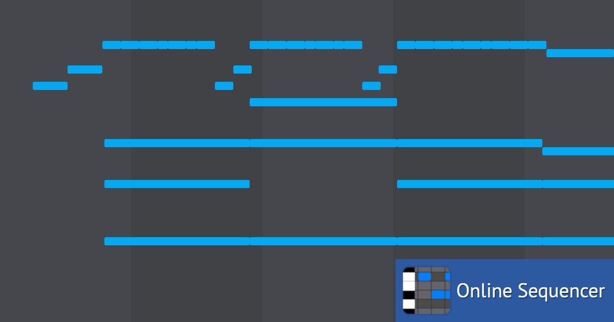 Water Droplet MIDI Art by thehartcor1976 - Online Sequencer