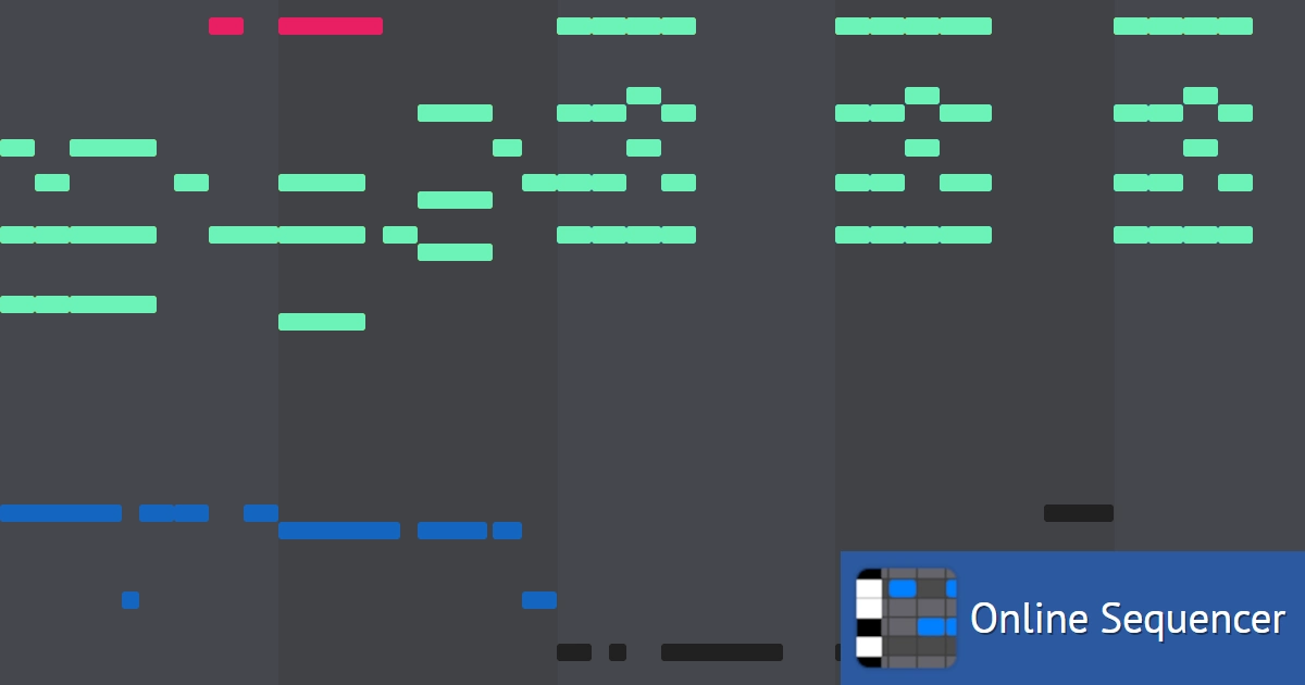 Not Like Us - Kendrick Lamar (96% Accurate) - Online Sequencer