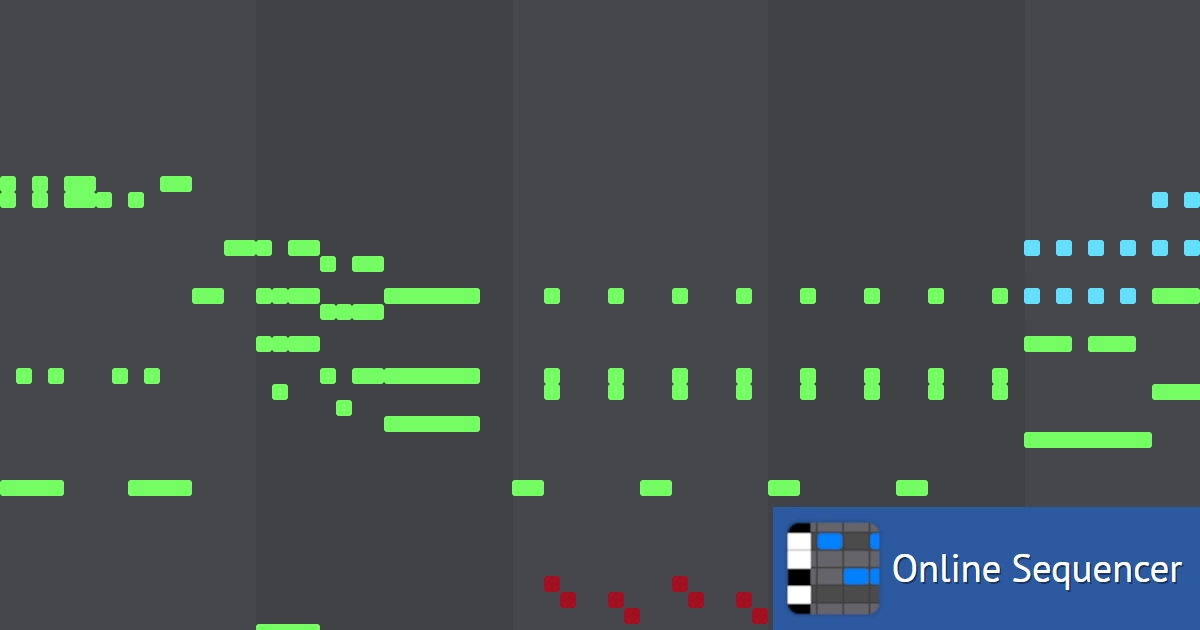 Piano roll - Online Sequencer
