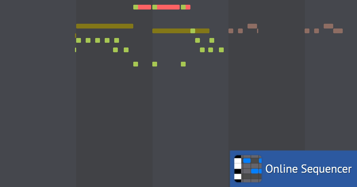 Kendrick Lamar - Not Like Us (Instrumental Parts) - Online Sequencer