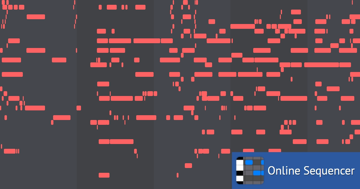 And I Wonder But He Cant Play Piano Online Sequencer