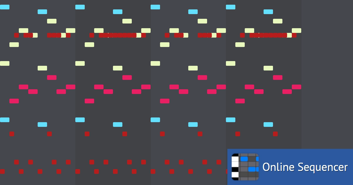 arca rakata w/ drums :)) - Online Sequencer