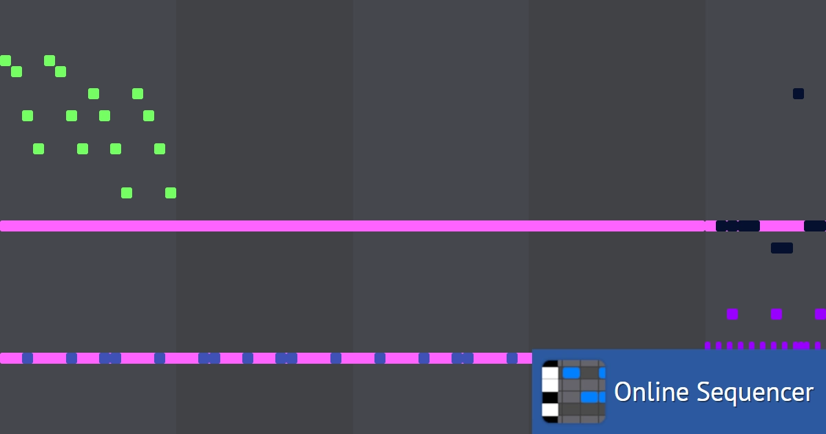 Last step but i used the XM file ( WIP ) - Online Sequencer